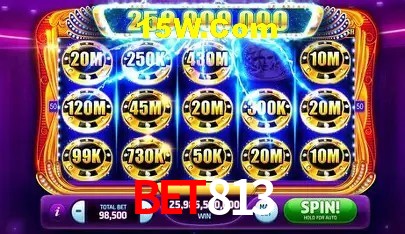 Jackpots e promoções na Bet813